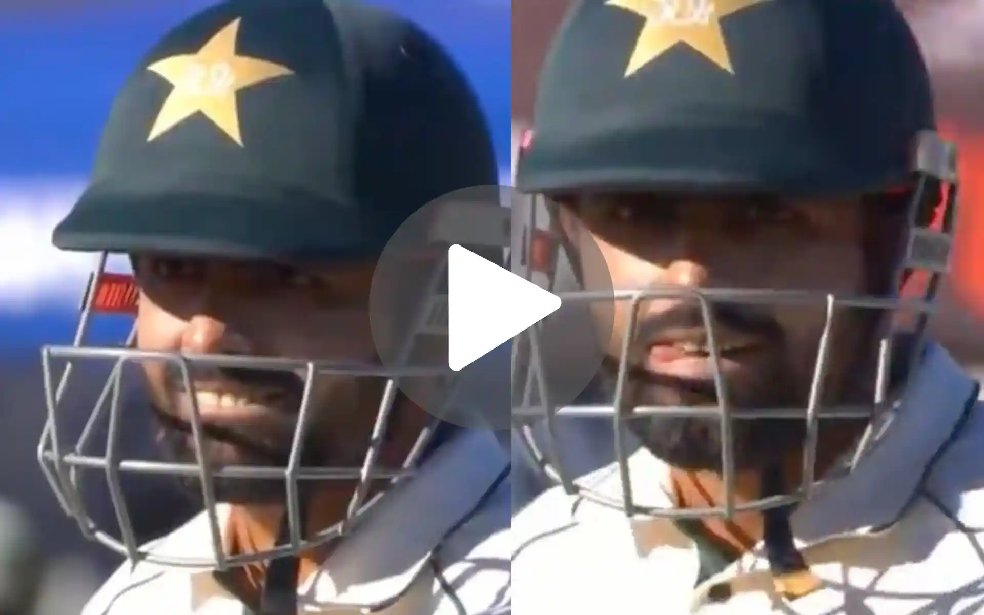 [Watch] Babar Azam's Sarcastic Smile After His Lazy Shot vs South Africa